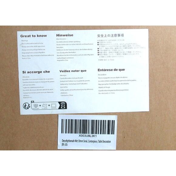 Decor by Hannah Black & Gold Christmas Baubles 49pc 30mm Shatterproof Ornaments - Picture 4 of 4